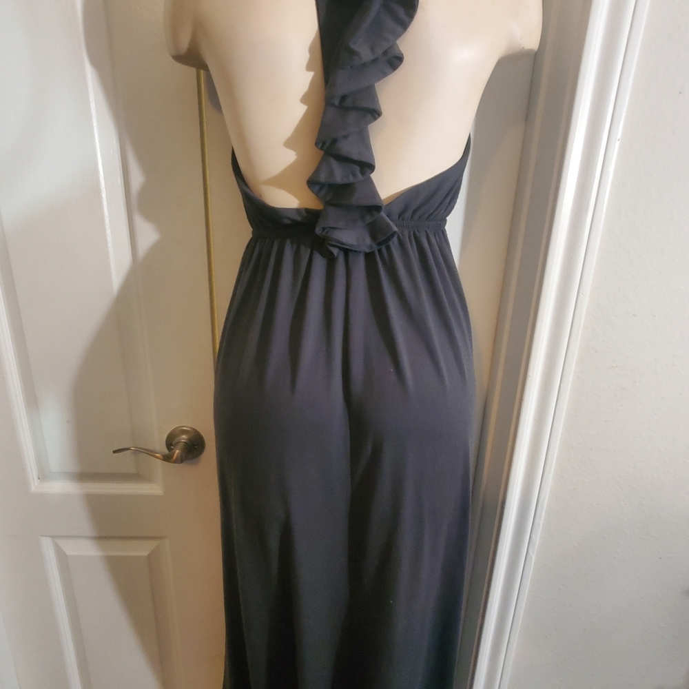 Dark Gray Size small Maxi Dress - Picture 2 of 5